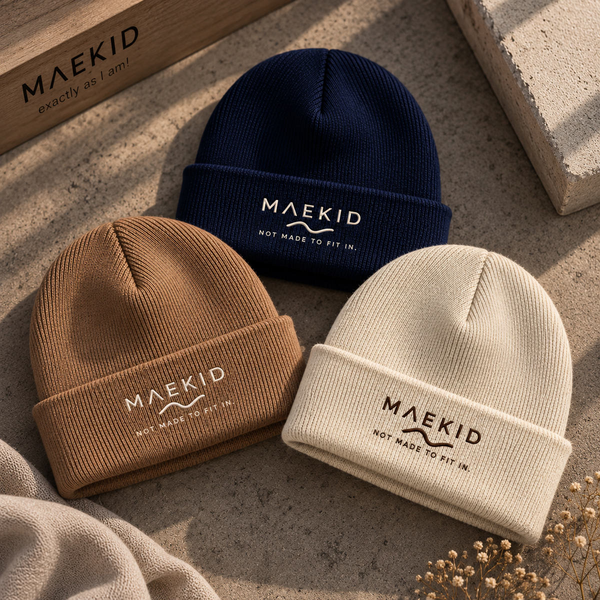 MAEKID. BEANIE